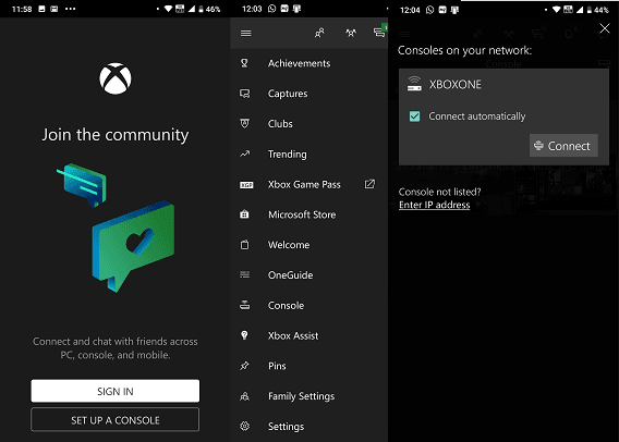 Connect Xbox One with Companion App