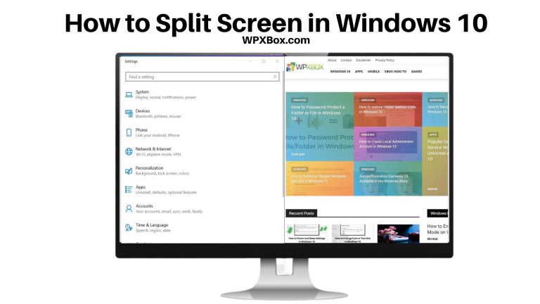 How to Split Screen in Windows 10 (Multiple Methods)