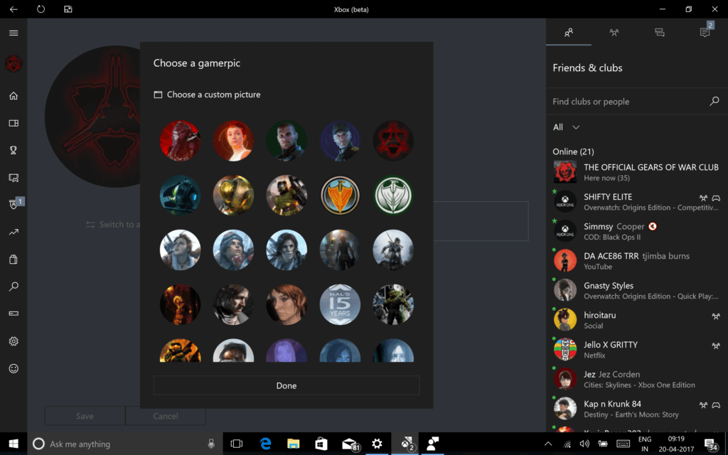 How to Upload Your Picture on Xbox Live Profile on Windows 10 and Xbox