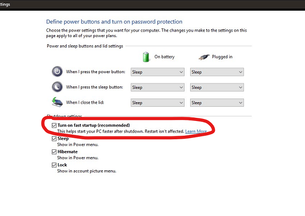 How To Disable Fast Startup in Windows 11/10