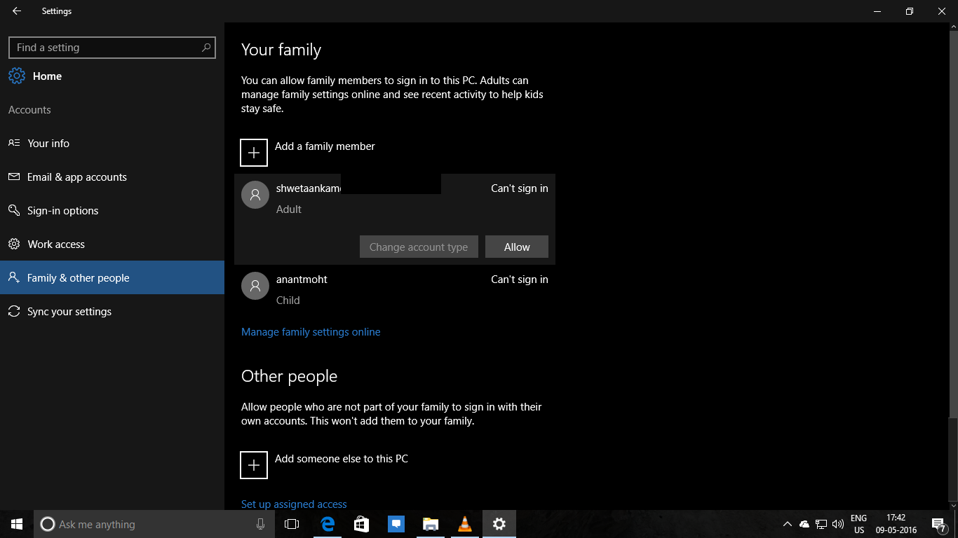 How to Add Family Member Account on Windows 11/10