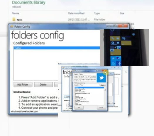 Folders for Windows Phone