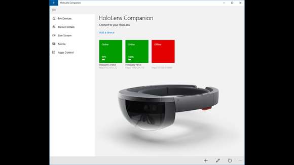 Hololens Has A Windows 10 Pc Mobile Companion App