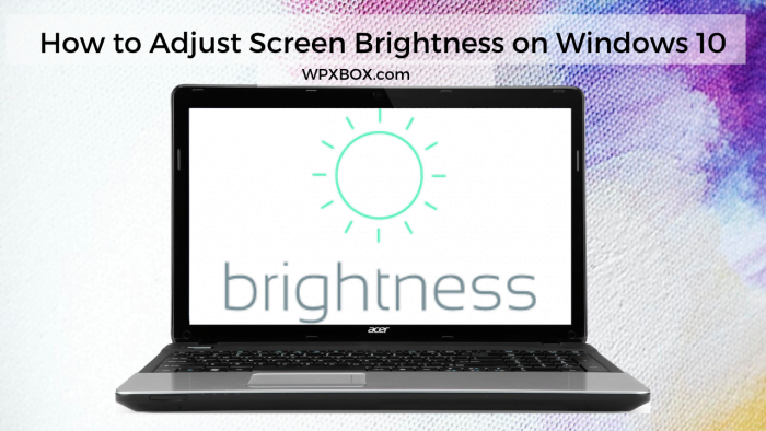 How to Change or Adjust Windows Display Brightness (Windows 11/10)