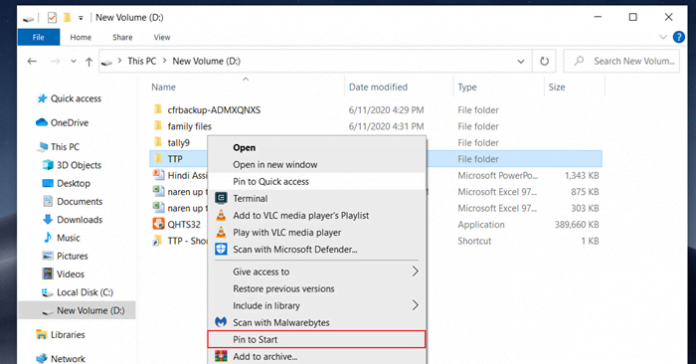 How to Bookmark Folders in Windows 10 for Quick Access