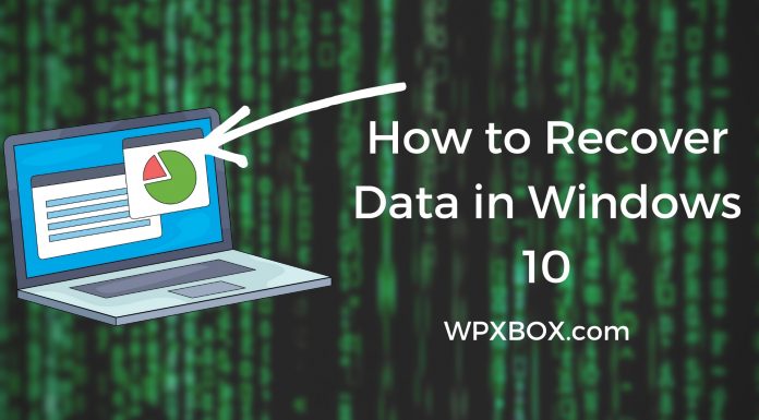 How to Recover Data in Windows