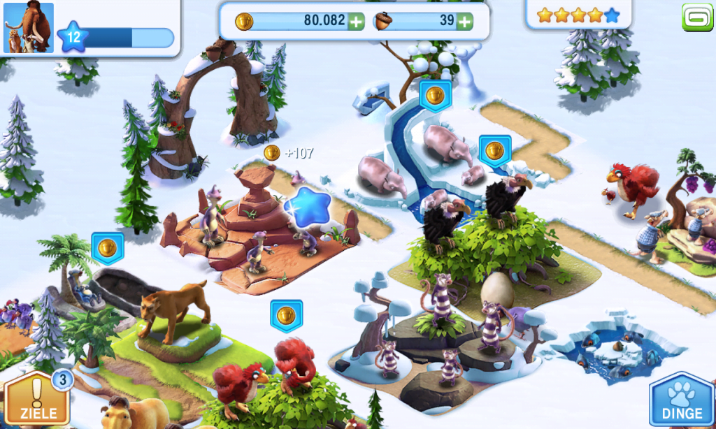 Review : Ice Age Village Game for Windows Phone