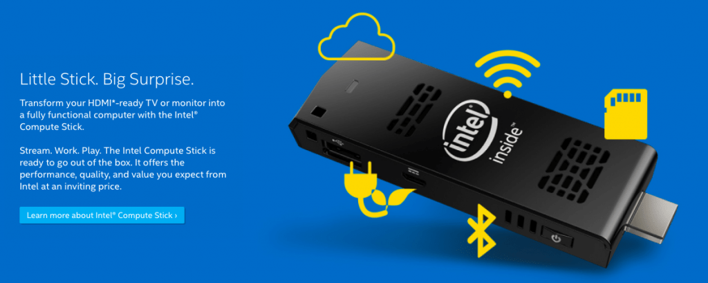 Intel compute stick переустановка windows