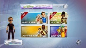 Kinect Sports 2 Start Screen