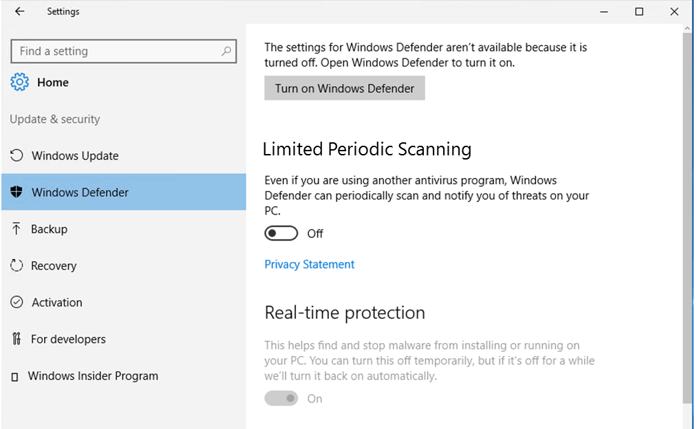 Windows stop. How to scan on Windows 10.