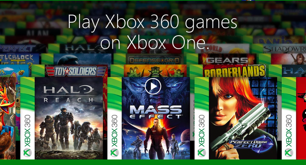 List of Xbox 360 on Xbox One