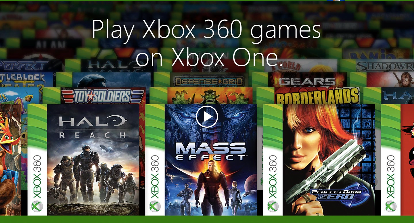 play any xbox 360 game on xbox one