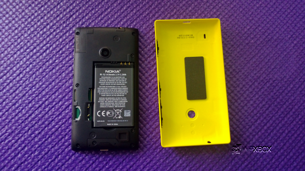 Lumia 520 Case Off