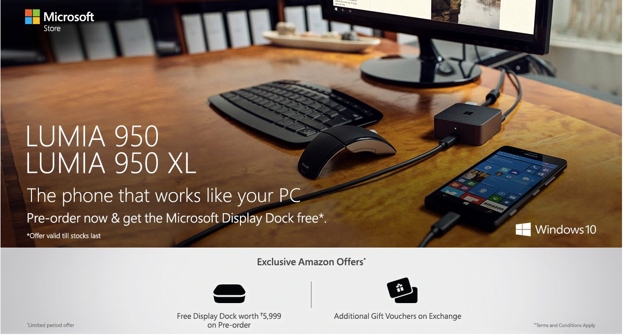 microsoft display dock offer