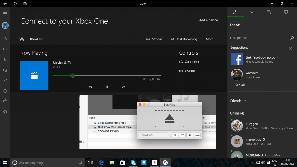 How to play xbox on mac