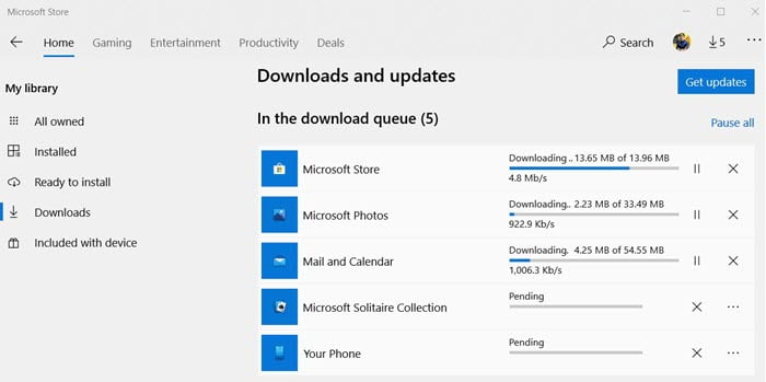 How to update Apps and Software in Windows 11/10
