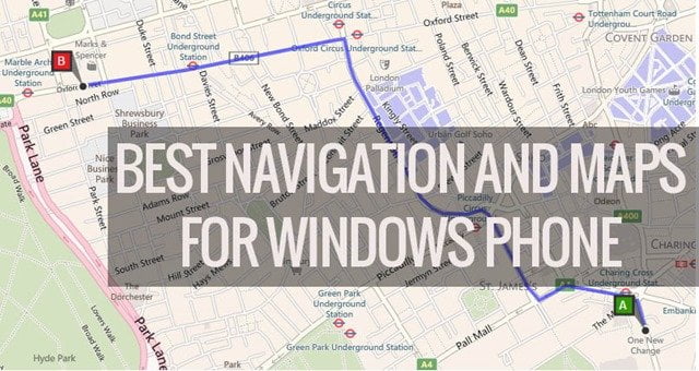 6 Best Navigation And Maps Apps For Windows Phone