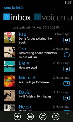 inbox app for windows phone