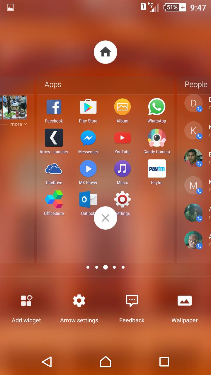 Microsoft's Arrow Launcher for Android : The Good and The Bad
