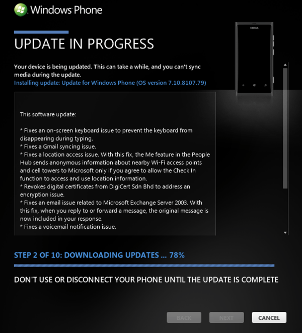 Nokia Detailed Update