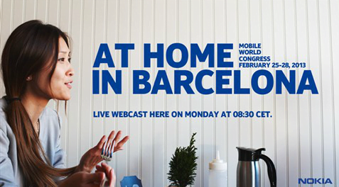 Nokia live stream MWC 2013