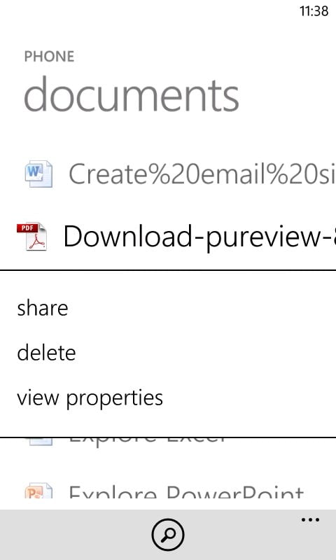 how do you send a pdf file from your phone