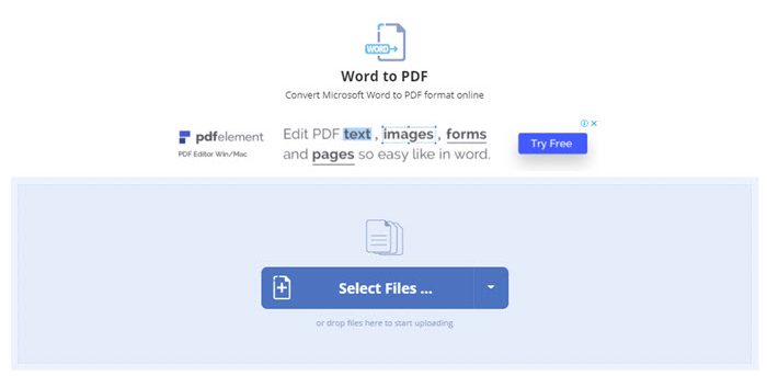 Convert Microsoft Word to PDF Online on all Platforms