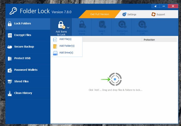 Password Protect - Folder Lock