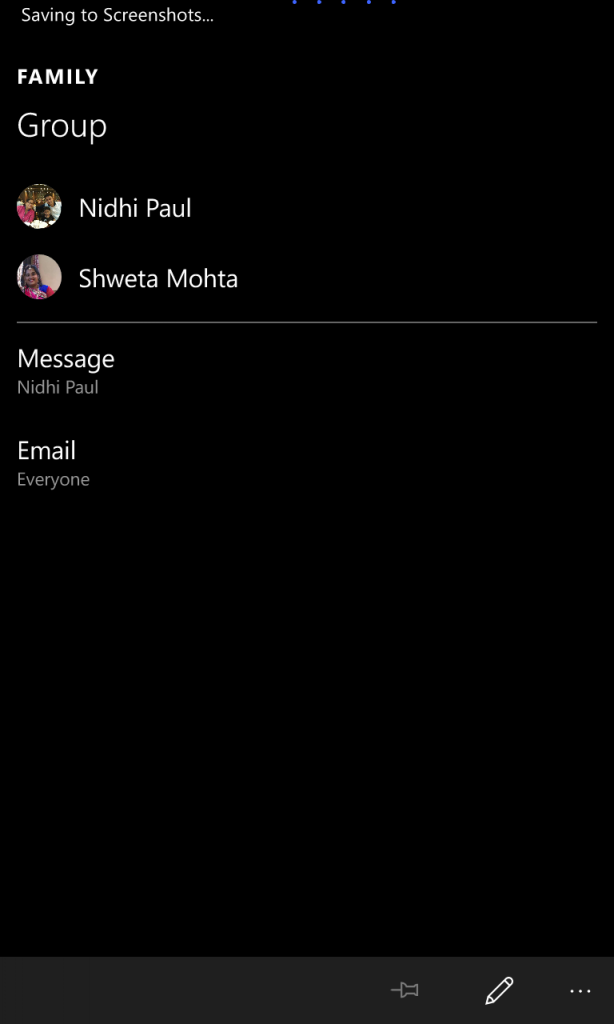People App Windows 10 Mobile Features 7
