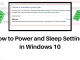 How to Change Power and Sleep Settings in Windows 11/10