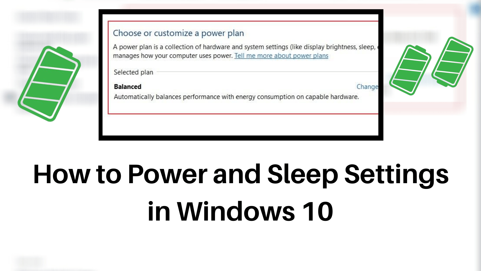 windows no sleep option