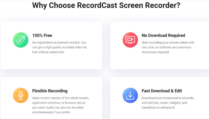free recording software no download