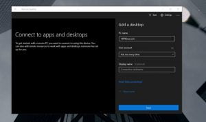 setting up remote desktop access windows 10