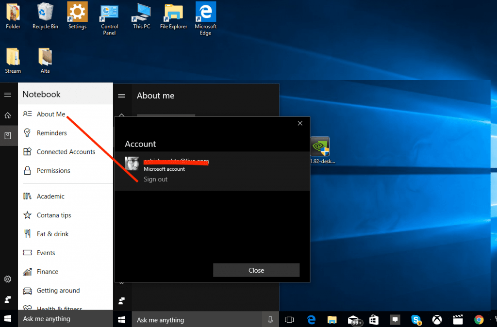 Remove Cortana from Windows 10