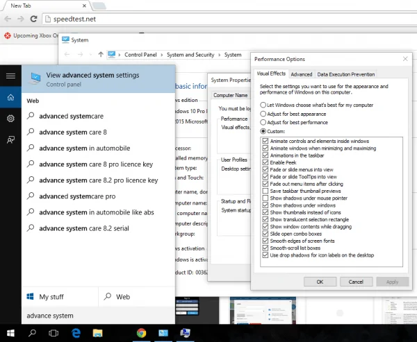 Remove Shadows in Windows 10 Explorer Windows