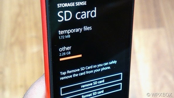 SD Card Other Storage Issue