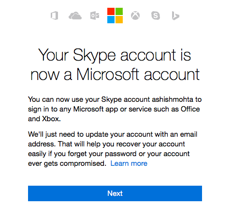 can you merge microsoft accounts