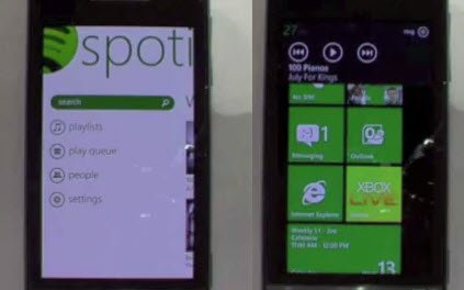 Spotify App for Windows Phone