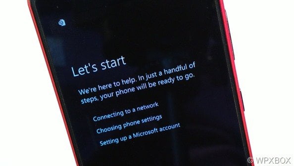 Start Restoring Windows Phone