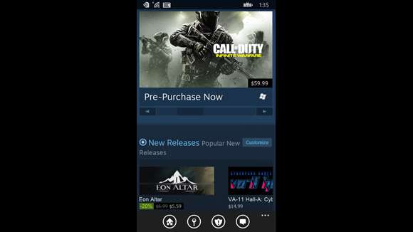 Когда выйдет steam на windows phone