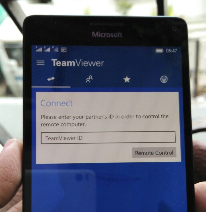 teamviewer for windows surface