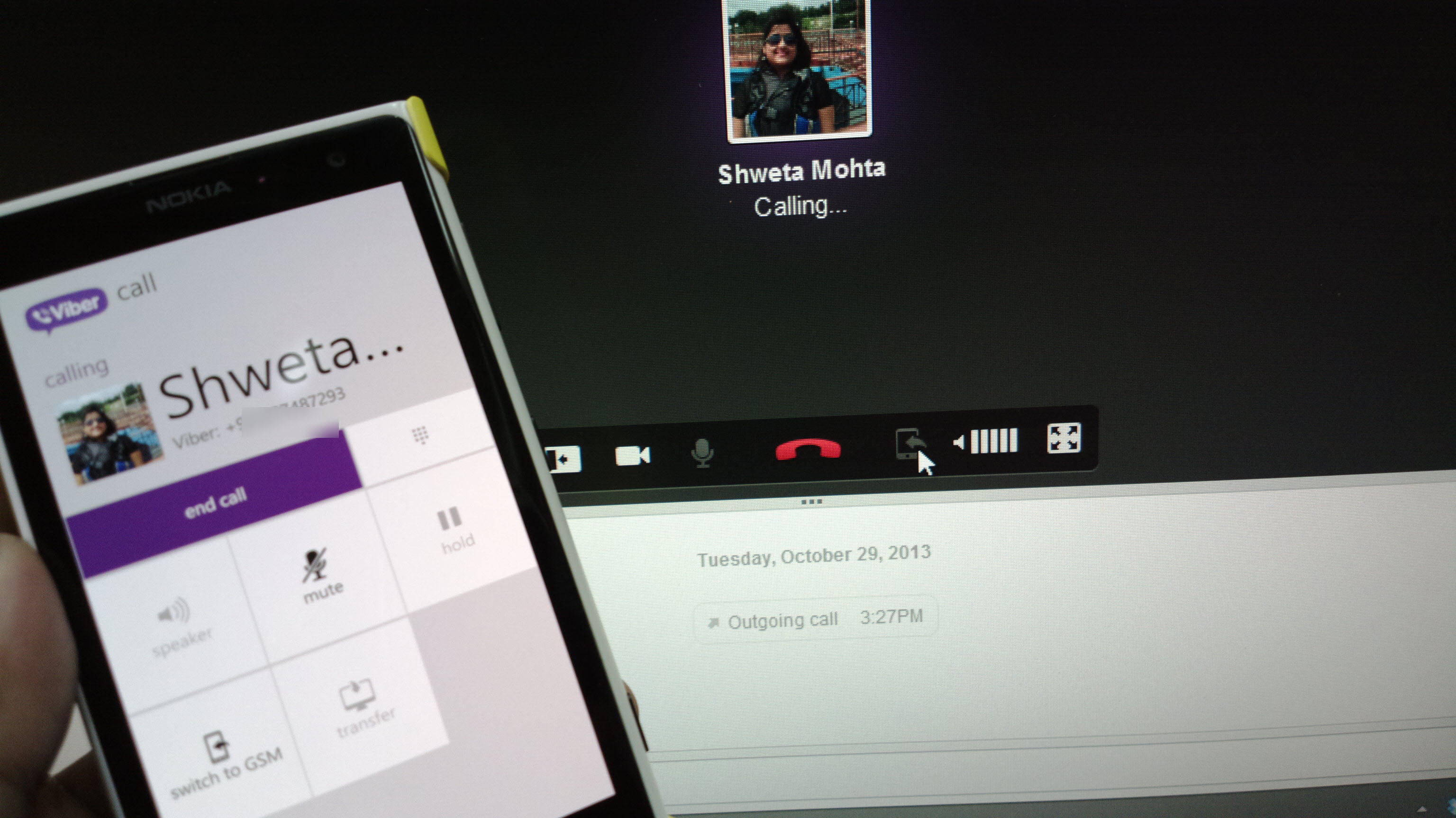 viber for mac without phone