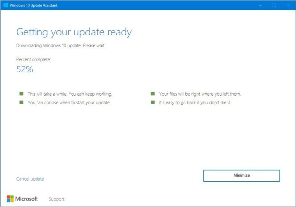 Downloa Windows 10 v 20H2 October 2020 Update via ISO and Update Assistant Tool