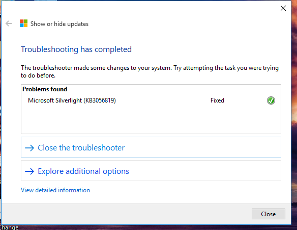 Windows 10 Block Update 3