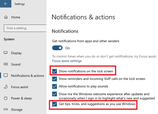 Windows 10 Notification Advertisement
