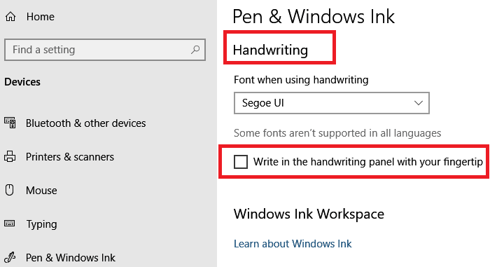 Windows Ink Hidden Features