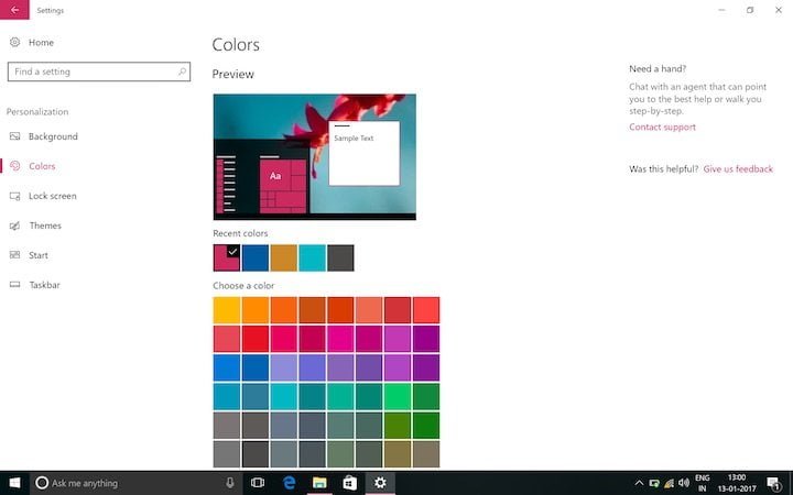 Windows 10 Themes Customization 2