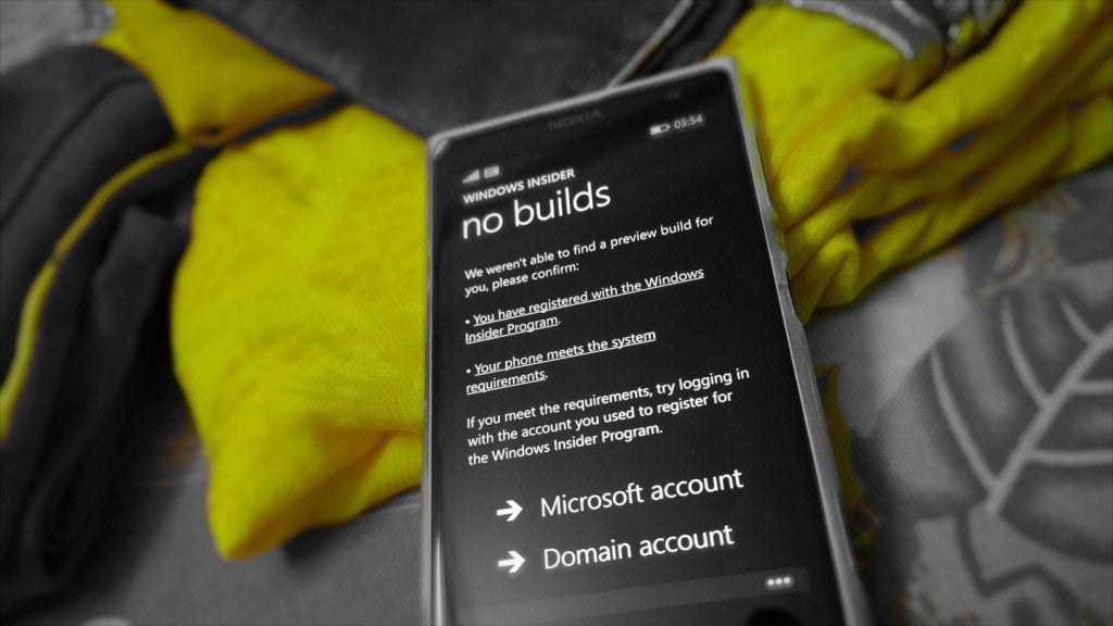 Windows 10 for Phones Technical Preview