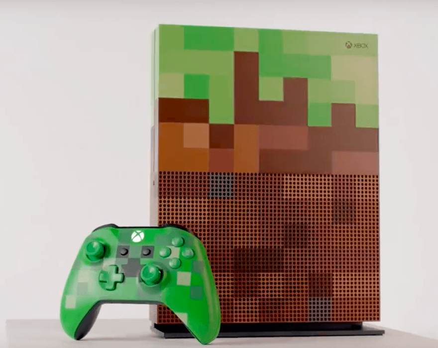 Microsoft announces Xbox One S 1 TB Console Minecraft Edition with ...