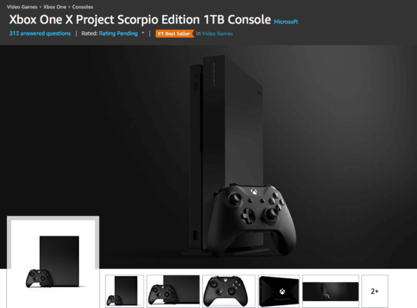 Pre Order Is Now Live For Xbox One X Project Scorpio Edition